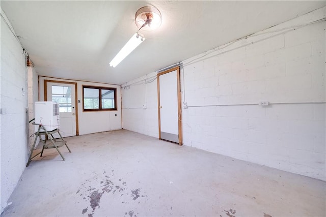 612 Highview Rd, Baldwin Twp, PA 15234 - garage featuring concrete block wall