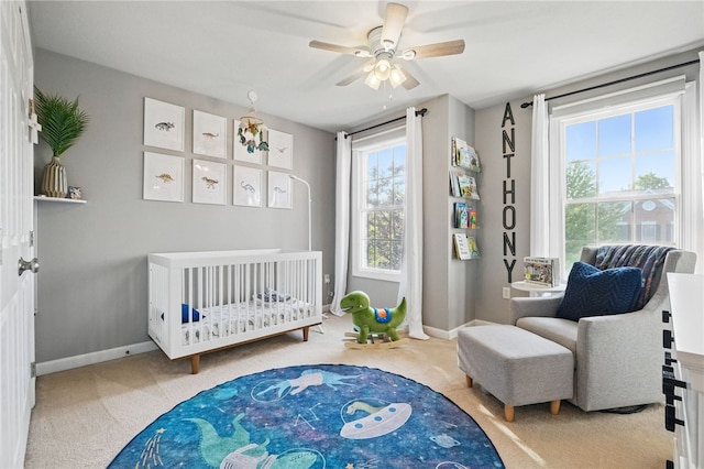 901 Montclair Dr, Moon/Crescent Twp, PA 15108 - bedroom featuring carpet flooring, multiple windows, and baseboards