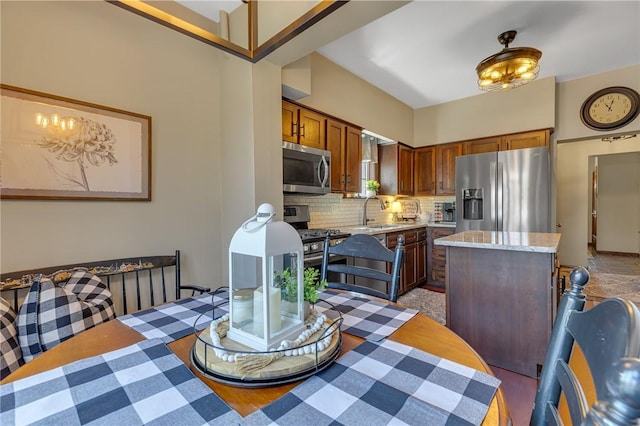 1201 Carlisle St, Natrona Hts/Harrison Twp, PA 15065 - dining room with wood finished floors