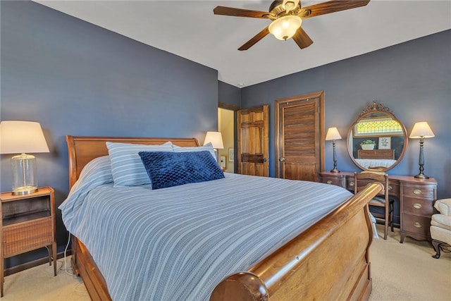 1201 Carlisle St, Natrona Hts/Harrison Twp, PA 15065 - bedroom featuring carpet flooring and ceiling fan