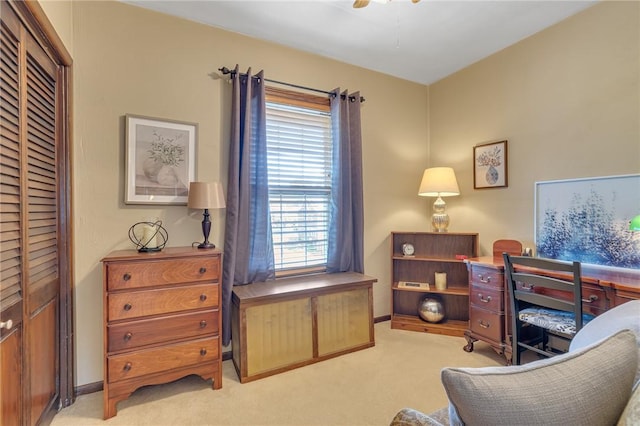 1201 Carlisle St, Natrona Hts/Harrison Twp, PA 15065 - office with light carpet and baseboards