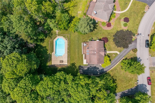 511 Clubview Dr, Peters Twp, PA 15317 - aerial view of a pool area