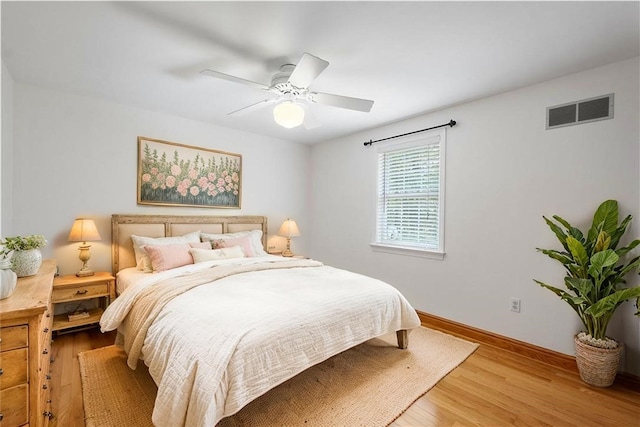 511 Clubview Dr, Peters Twp, PA 15317 - bedroom featuring wood finished floors, baseboards, and ceiling fan