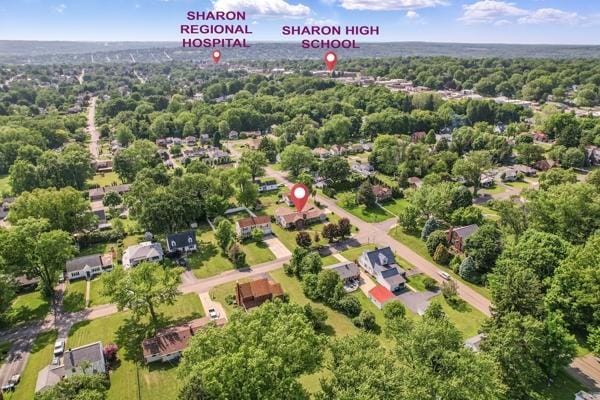 260 S Oakdale Ave, Hermitage, PA 16148 - bird's eye view