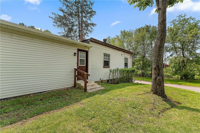 104 W Rd, Shaler, PA 15209 - view of property exterior with entry steps and a yard