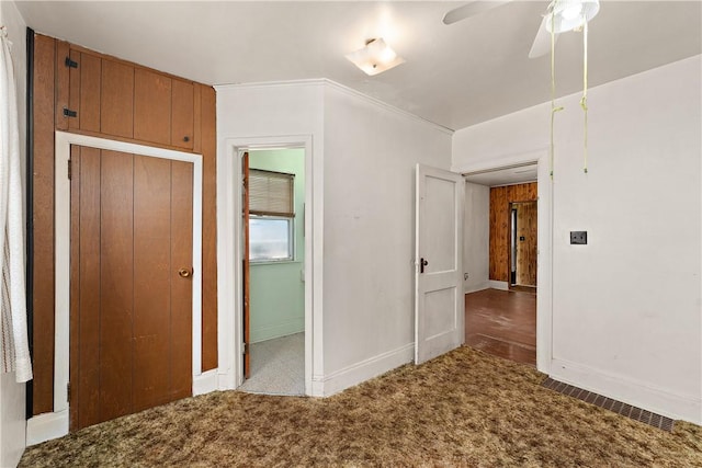 104 W Rd, Shaler, PA 15209 - unfurnished bedroom featuring carpet, baseboards, and crown molding