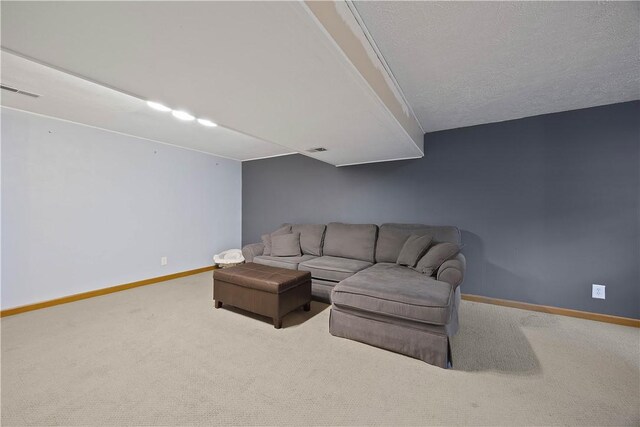 119 Summit Ridge Dr, Bridgeville, PA 15017 - carpeted living area with baseboards