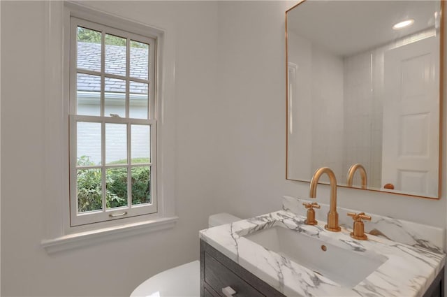 129 S Dr, Fox Chapel, PA 15238 - bathroom featuring vanity and toilet