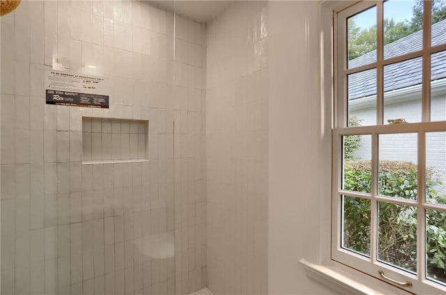 129 S Dr, Fox Chapel, PA 15238 - bathroom featuring tiled shower
