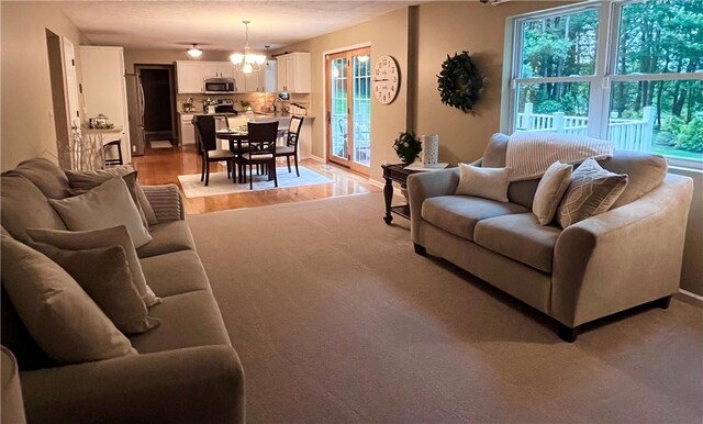 138 Willow Run Dr, Center Twp But, PA 16001 - living room with light wood finished floors