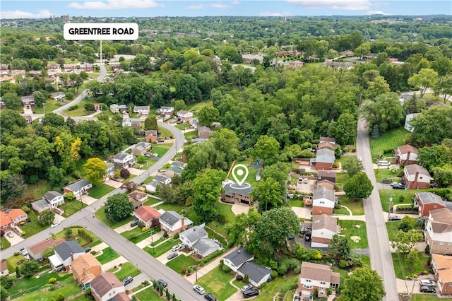 227 Shady Knoll Dr, Scott Twp Sal, PA 15220 - aerial view of property's location featuring nearby suburban area