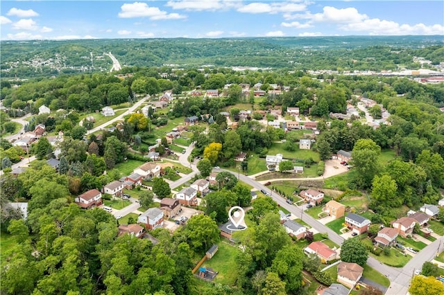 227 Shady Knoll Dr, Scott Twp Sal, PA 15220 - aerial perspective of suburban area