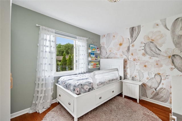 3702 School Rd, Murrysville, PA 15668 - bedroom featuring wood finished floors and baseboards