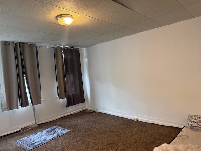 1704 High St, Spring Garden, PA 15212 - unfurnished room with carpet, a paneled ceiling, and baseboards