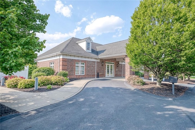 4115 Duckhorn Dr, Moon/Crescent Twp, PA 15108 - view of front of house featuring french doors and brick siding