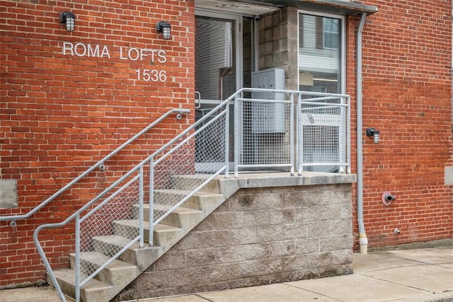 1536 Colwell St Unit 4, Downtown Pgh, PA 15219 - entrance to property with brick siding