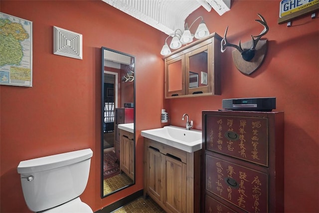 1536 Colwell St Unit 4, Downtown Pgh, PA 15219 - bathroom with vanity and toilet
