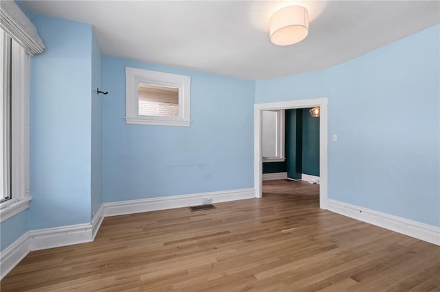 1105 Chislett St, Morningside, PA 15206 - unfurnished room featuring baseboards and light wood-style floors
