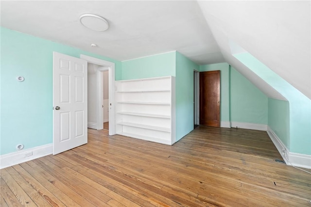 1105 Chislett St, Morningside, PA 15206 - additional living space with hardwood / wood-style flooring and baseboards