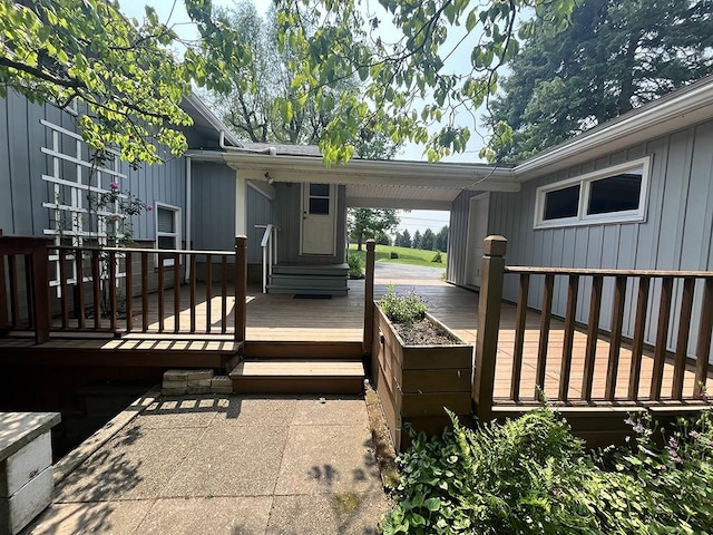 1720 Saltsburg Ave, White Twp Ind, PA 15701 - view of wooden deck