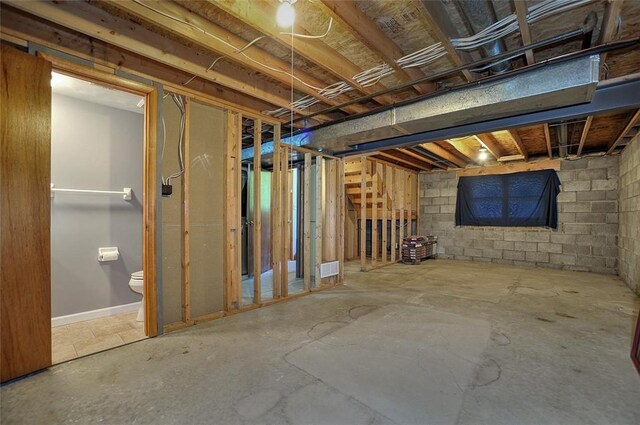 317 Fairview Dr, Manor, PA 15642 - view of unfinished below grade area