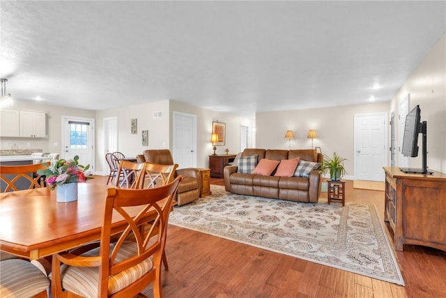 2246 Shannon Mills Dr, Connoquenessing Twp, PA 16053 - dining space with wood finished floors and baseboards