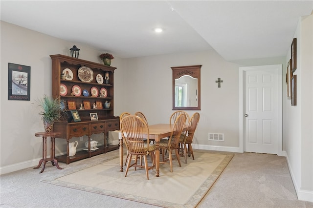 112 Savannah Dr, Lancaster Twp, PA 16037 - dining room featuring carpet flooring, baseboards, and recessed lighting