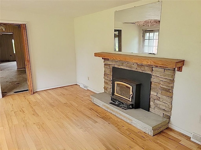 214 Washington Ave, Mount Pleasant Twp Was, PA 15340 - detailed view of wood finished floors and baseboards