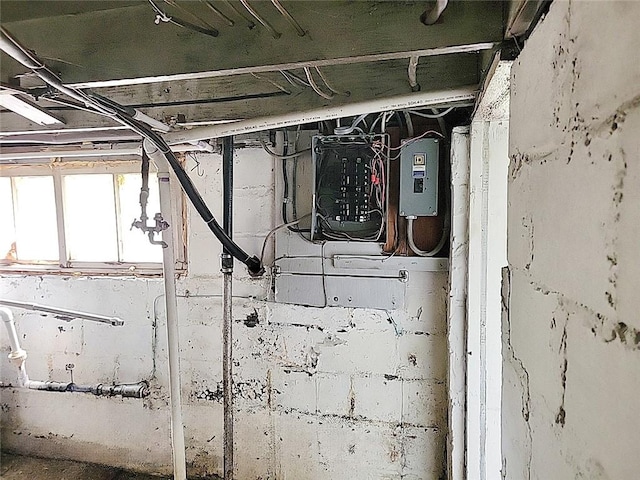 214 Washington Ave, Mount Pleasant Twp Was, PA 15340 - utility room featuring electric panel