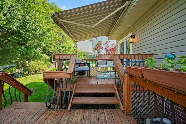 208 Ruffed Grouse Dr, North Fayette, PA 15126 - wooden terrace with an outdoor living space
