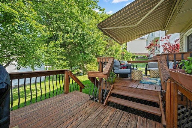 208 Ruffed Grouse Dr, North Fayette, PA 15126 - wooden terrace featuring a yard