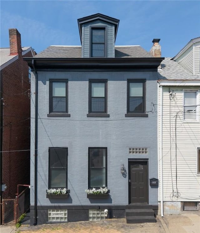 323 44th St, Lawrenceville, PA 15201 - multi unit property featuring brick siding and a chimney