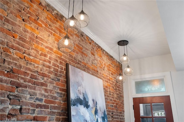 323 44th St, Lawrenceville, PA 15201 - detailed view of brick wall