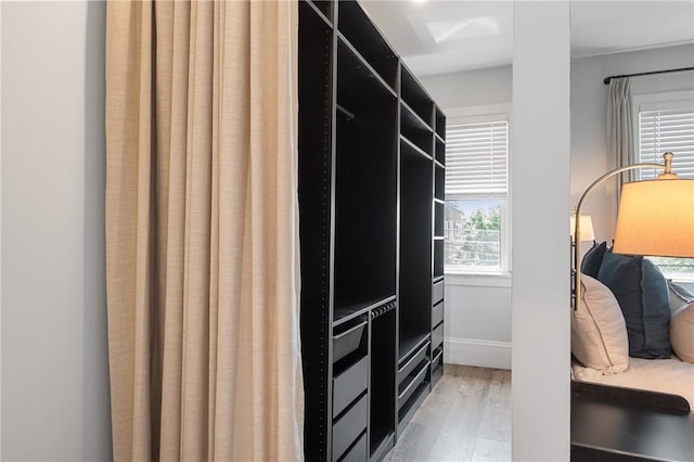 323 44th St, Lawrenceville, PA 15201 - spacious closet with wood finished floors
