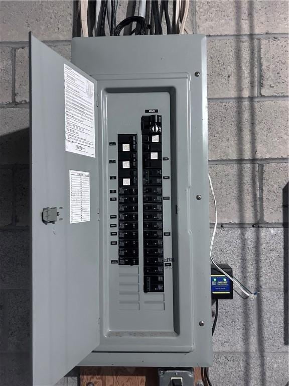 203 Blackthorn Dr, Penn Twp, PA 16002 - utilities with electric panel