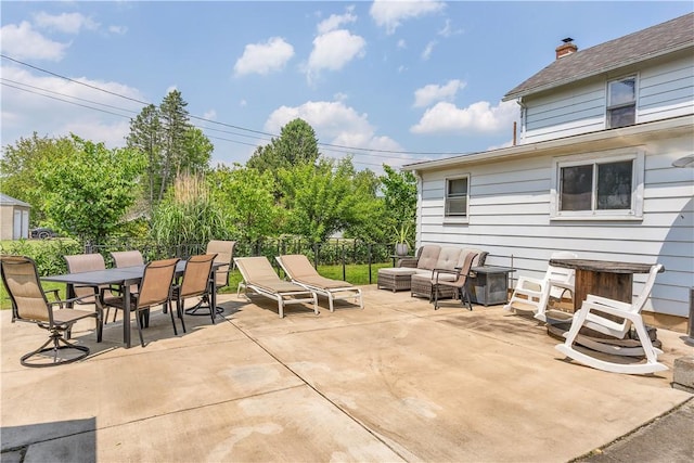 169 Plum Way, Wayne Twp Law, PA 16157 - view of patio with an outdoor living space and outdoor dining area