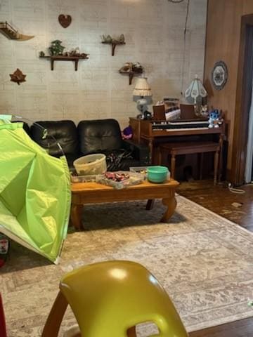 111 Central Ave, Chicora Boro, PA 16025 - living area featuring wood finished floors