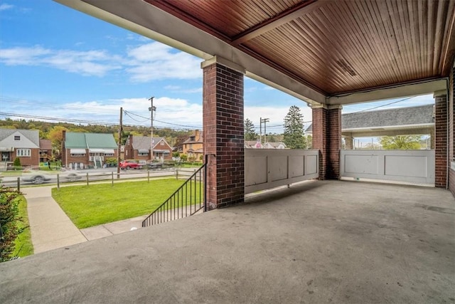 1632 Lincoln Way, White Oak, PA 15131 - view of patio with a residential view