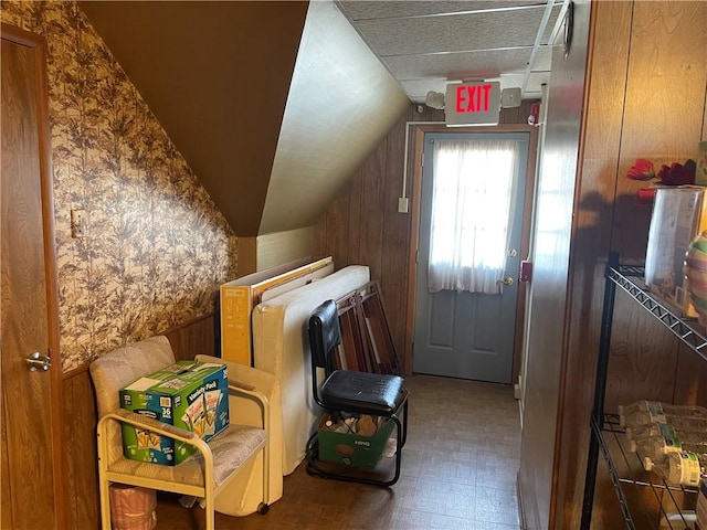 3884 E St, Perry Hilltop, PA 15214 - washroom with wooden walls