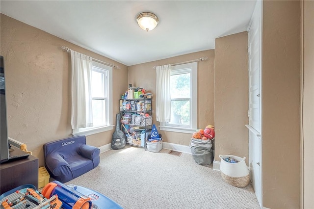 429 Market St, Beaver, PA 15009 - recreation room with carpet and baseboards