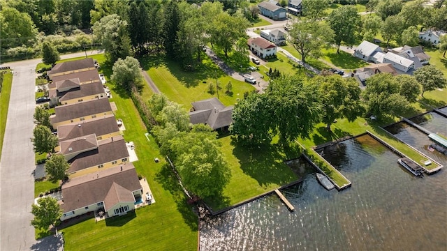 10756 Aldina Dr, Conneaut Lake, PA 16316 - aerial view of residential area featuring a large body of water