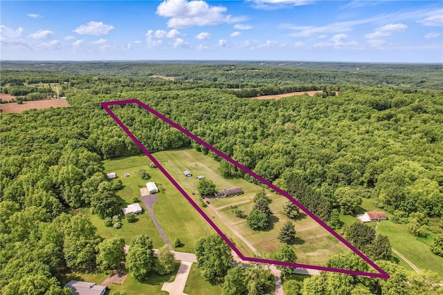 1011 S Lake Rd, Jefferson Twp Mer, PA 16137 - view of property location with a forest and property boundaries highlighted