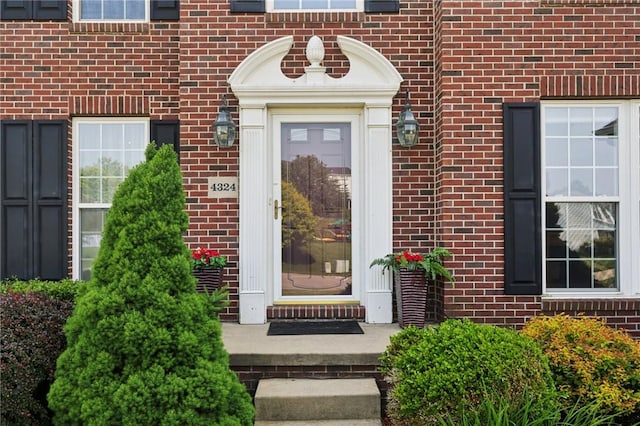 4324 Grandview Dr, Richland, PA 15044 - entrance to property with brick siding