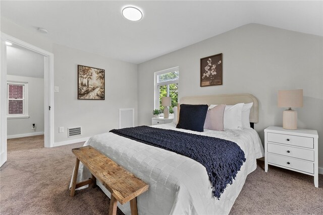 1416 Swantek St, Sheraden, PA 15204 - bedroom with carpet floors, baseboards, and vaulted ceiling