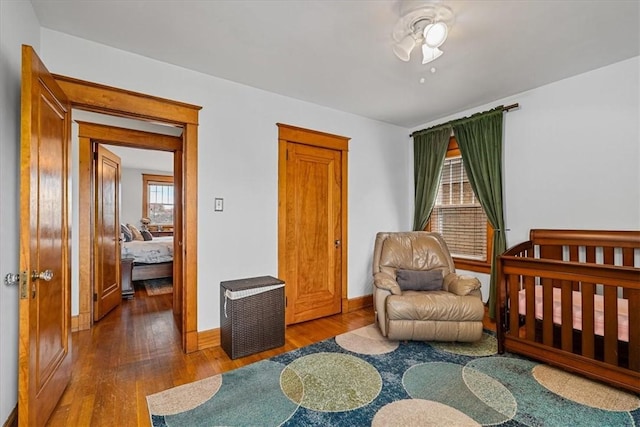 2352 Beaufort Ave, Brookline, PA 15226 - bedroom with wood finished floors, baseboards, and a closet