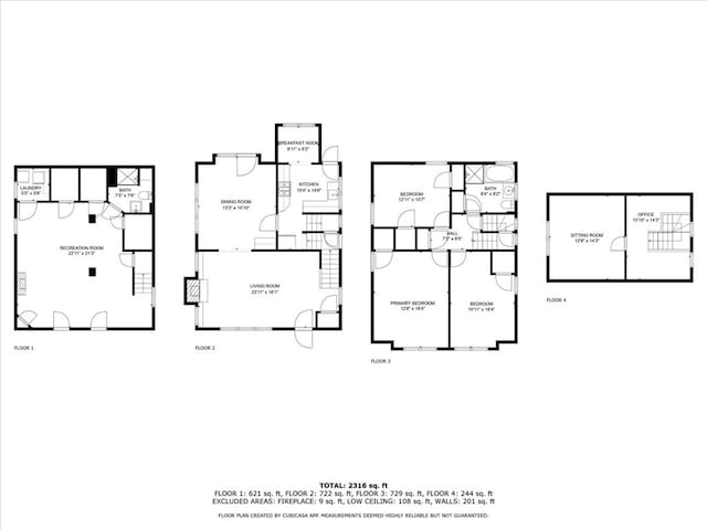 2352 Beaufort Ave, Brookline, PA 15226 - room layout