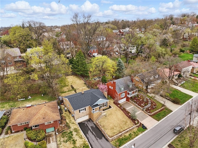 1450 Mohican Dr, Mt Lebanon, PA 15228 - aerial perspective of suburban area