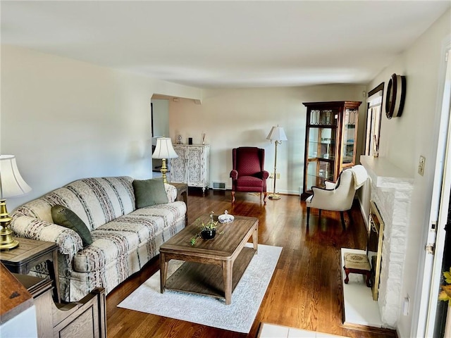 114 Tillotson Cir, Ross Twp, PA 15237 - living room featuring wood finished floors