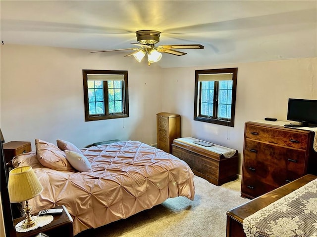 114 Tillotson Cir, Ross Twp, PA 15237 - carpeted bedroom featuring multiple windows and a ceiling fan