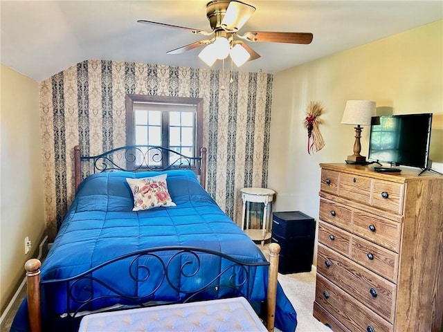 114 Tillotson Cir, Ross Twp, PA 15237 - carpeted bedroom featuring a ceiling fan